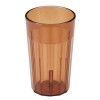 CAMBRO MANUFACTURING NT10153 CAMBRO NT10153 NEWPORT AMBER 10 OZ. FLUT