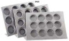 J.B. PRINCE M491 PAN JUMBO MUFFIN 12 MOLDS SS
