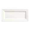 WORLD TABLEWARE INC SL-21 PLATE RECT 11X5" SLATE WHT