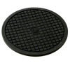 AMERICAN METALCRAFT TRVR675 TRIVET RND 6-3/4" SILICONE BLACK