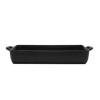 VERTEX CHINA OB-BK34 BAKER RECT 9" OBSIDIAN BLK