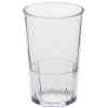 CAMBRO MANUFACTURING LDT10152 GLASS TUMBLER 10 OZ SAN CLR
