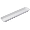 AMERICAN METALCRAFT MTW6 TRAY RECT 150 OZ 29-3/4X6-1/8X2" MEL WHT