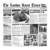 G E T ENTERPRISES 4-TN1000 LINER BASKET 12X12" LONDON NEWSPAPER