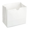 AMERICAN METALCRAFT SBW4 BAG SNACK MINI WHT
