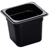 CAMBRO MANUFACTURING 66HP110 PAN FOOD HI HEAT 1/6 SZ 6"D BLK