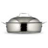 BON CHEF 60001HF PAN SAUTE 14X11-1/4" 4QT HAMM W/ LID SS
