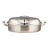 BON CHEF 60032SHL POT 9 QT W/HINGED LID SS CUCINA
