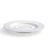 FRONT OF THE HOUSE DCS044WHP23 SAUCER 6" MONACO PORC WHT