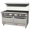 SOUTHBEND S60DD THIS SOUTHBEND 10 BURNER, DOUBLE OVEN RA