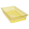 CAMBRO MANUFACTURING 14HP150 PAN FOOD HI HEAT FULL SZ 4"D AMBER
