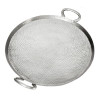 AMERICAN METALCRAFT G17 GRIDDLE ROUND 20-1/2" SS HAMMERED