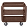 CAMBRO MANUFACTURING SC337131 CART SERVICE 2 SWIVEL DKBRN