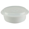 BUNZL NC729 PACTIV NV729 WHITE POLYPROPYLENE 32 OUNC