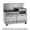 IMPERIAL RANGE IR-6-G24 RANGE,RESTAURANT,PRO SERIES,60",GAS,