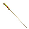PACKNWOOD 209BBFUJIY PICK NAT BEADS 4-2/5" BAMBOO YELLOW