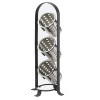 CAL-MIL PLASTIC PRODUCTS,INC. 1583-13 THIS BLACK CYLINDER DISPLAY FROM CAL-MIL