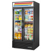 TRUE FOOD SERVICE GDM-35-HC~TSL01 BLACK THIS TRUE 2&DASH;SECTION MERCHANDISER PR