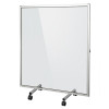 BON CHEF 90200-C RESTAURANT TABLE PARTITION - CLEAR 48" X