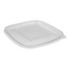 SABERT 51800B300 LID FLAT 7-3/5" PETE CLR F/ MED SQR BOWL