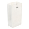 BUNZL 51001 THIS 1 POUND WHITE PAPER BAG FROM DURO I