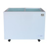 KELVINATOR KCNF073WS THIS WHITE DISPLAY FREEZER FROM KELVINAT