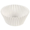 HOFFMASTER BL100-2-1/2SP CUP BAKE 3/8 OZ FLUTED 2-1/2" WHT PAPER