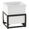 CAL-MIL PLASTIC PRODUCTS,INC. 22020-6-13 CAL-MIL 22020-6-13 MONTEREY WHITE 6-1/2"