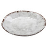 G E T ENTERPRISES B-43-FM BOWL IRREGULAR RND 28 OZ FRENCH MILL MEL