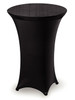 SCULPTWARE 018HBAS36 COVER TABLE 36" HIGHBOY SPANDEX BLK
