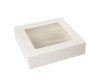 BOXIT CORPORATION 10102AW-126 BOX BAKERY BEERS WINDOW 10X10X2" WHT