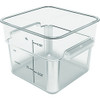 CARLISLE FOOD SERVICE PRODUCTS 1195207 CONT STORAGE SQ 6 QT POLYCARB CLR
