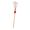 PACKNWOOD 209BBJIGR PICK HEART W/ BALL 6" BAMBOO RED