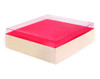 PACKNWOOD 210SAMLID160 LID RECYCLABLE 6X6X2" CLEAR