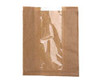 PACKNWOOD 210SVIS2818 BAG KRAFT W/ WINDOW BROWN