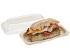 SABERT 400408D300 CONT SUB MED PULP 8X4" CLR/WHT