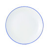LIFETIME PRODUCTS 5256494 PLATE COUPE 12" BISTRO BLUE PORC WHT