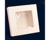 BOXIT CORPORATION 884AWFL-126 BOX BAKERY WINDOW 8X8X4" WHT