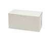 BOXIT CORPORATION 844B-261 BOX BAKERY LOCK 8X4X4" WHT