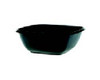 SABERT 94160B50 CONT SQR DEEP 160 OZ PLAS BLK