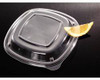 D&W FINE PACK LLC CL213-070-1 LID 7" LOW DOME FORUM CLR