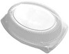 D&W FINE PACK LLC CL211-131 LID F/PLATTERS STACKABLE 13X10" PLAS CLR