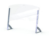 ROSSETO AG204 GUARD SNEEZE W 15" PASS 48" ACRYLIC CLR