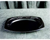 D&W FINE PACK LLC CF10PL-07 PLATTER PLAS OVL 13X10 BLK