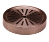 SERVICE IDEAS DT6BSRG TRAY DRIP 6X6X1" METALLIC ELEMENT ROSE