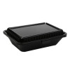 G E T ENTERPRISES EC-11-1-BK CONT FOOD 1/2 SIZE 9X6-1/2" POLY BLK