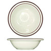 INTERNATIONAL TABLEWARE GR-10 BOWL NR RND 14 OZ WHT W/BRN SPECKLE