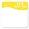 DAYMARK FOOD SAFETY SYSTEMS IT1100342 LABEL 1" REMOVABLE TUESDAY