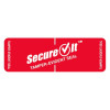 NATIONAL CHECKING P13SI-2 LABEL ROLL TAMPER-EVIDENT 1X3" 250 RED