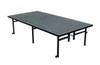 AMTAB MANUFACTURING QUICK-ST4832C-CHARCB STAGE CARPET TOP 48X96X32" BLACK
